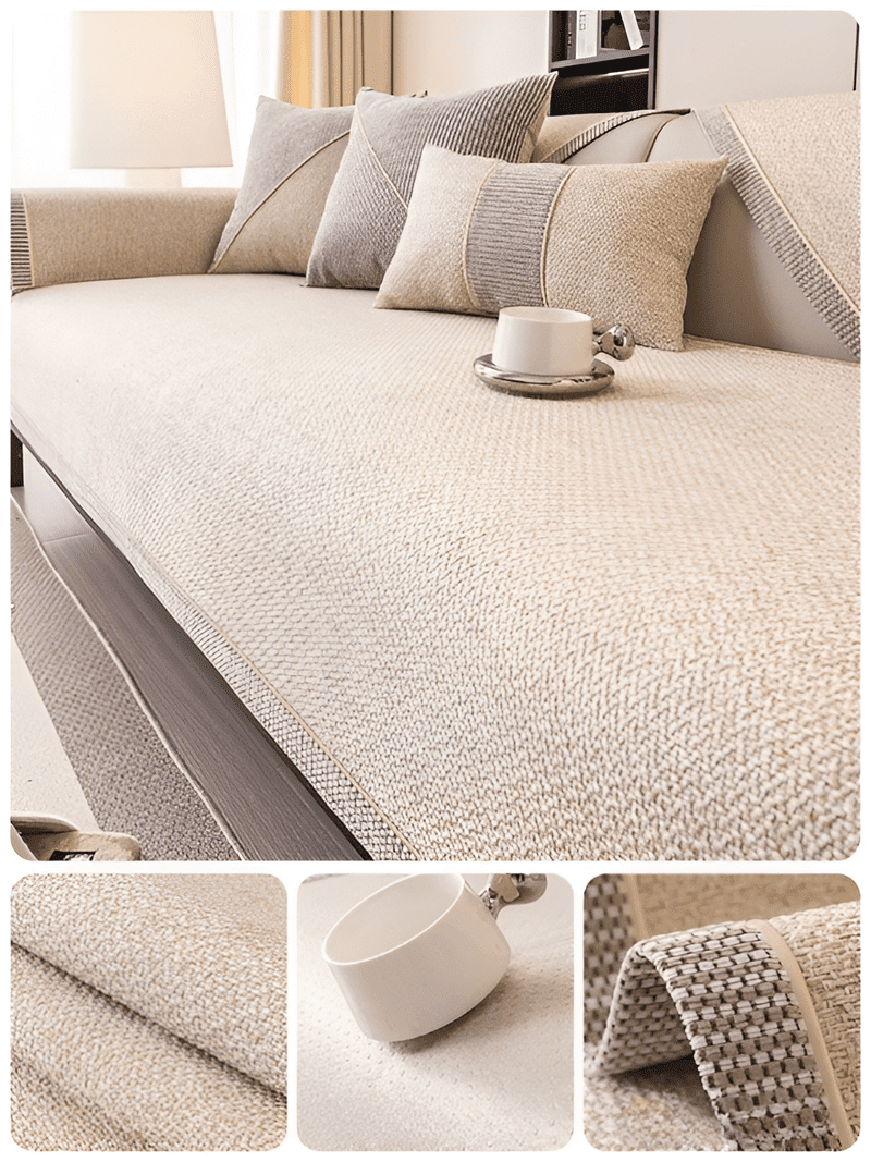Homezie Sofabezug | Rutschfeste Technologie | Optimaler Schutz für Ihr Sofa