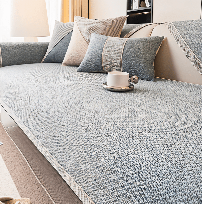 Homezie Sofabezug | Rutschfeste Technologie | Optimaler Schutz für Ihr Sofa