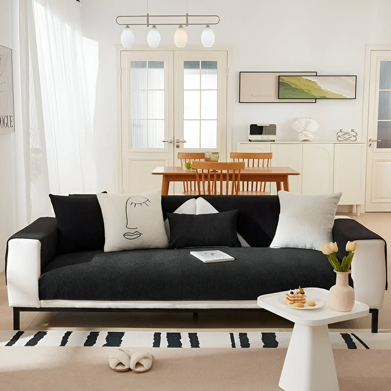 Homezie Sofaüberwurf | Rutschfest