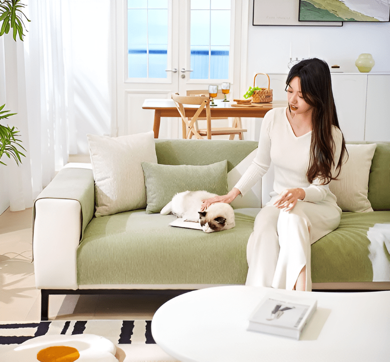 Homezie Sofaüberwurf | Rutschfest | Optimaler Schutz und Komfort für Ihr Sofa