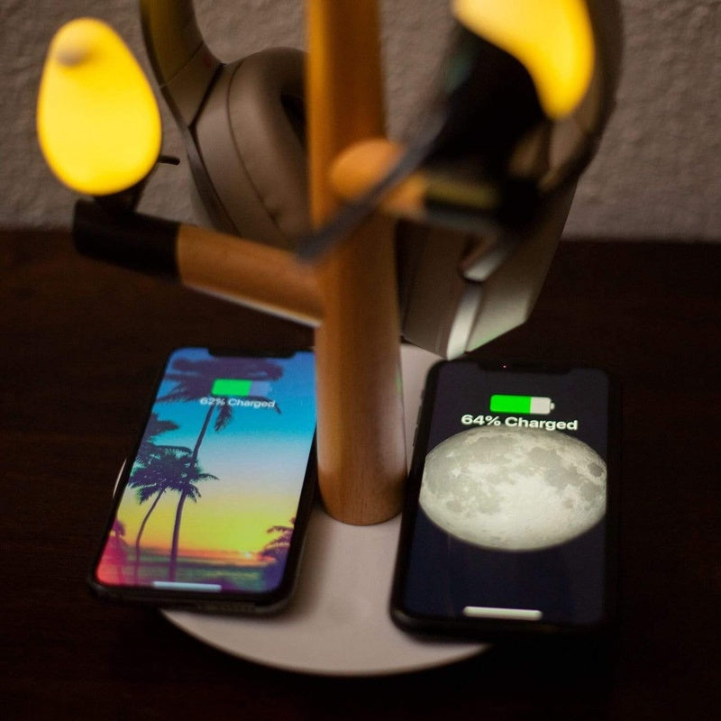 Homezie.de-Table Lamp-Homezie Tischlampe | Drahtloses Laden | Idealer Begleiter für das Schlafzimmer