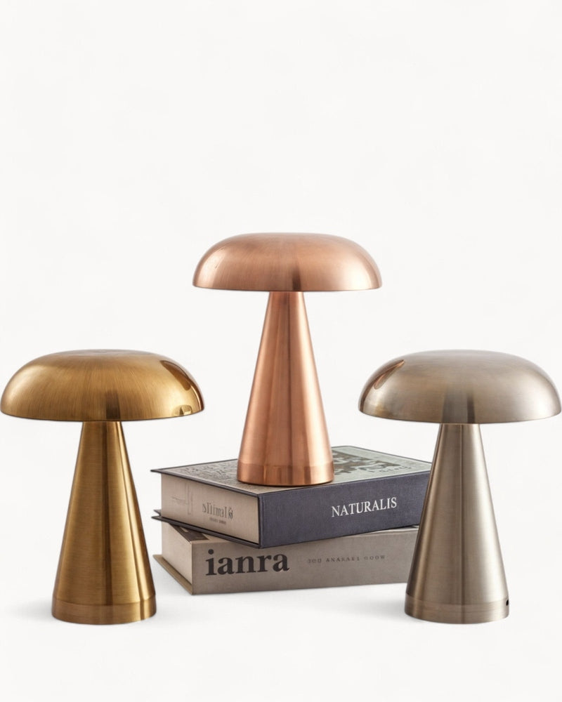 Homezie.de Table Lamps Homezie Tischlampe | Wiederaufladbar | 3 Lichtstufen für modernes Wohnen