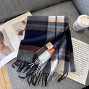 Homezie.de-VLP1021-Homezie Kaschmirschal | Britisches Karomuster | Stilvoller Winterschal für Damen