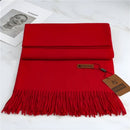 Homezie.de-VLP1022-Homezie Kaschmirschal | 100% reines Kaschmir | Eleganter Winterschal für stilvolle Outfits