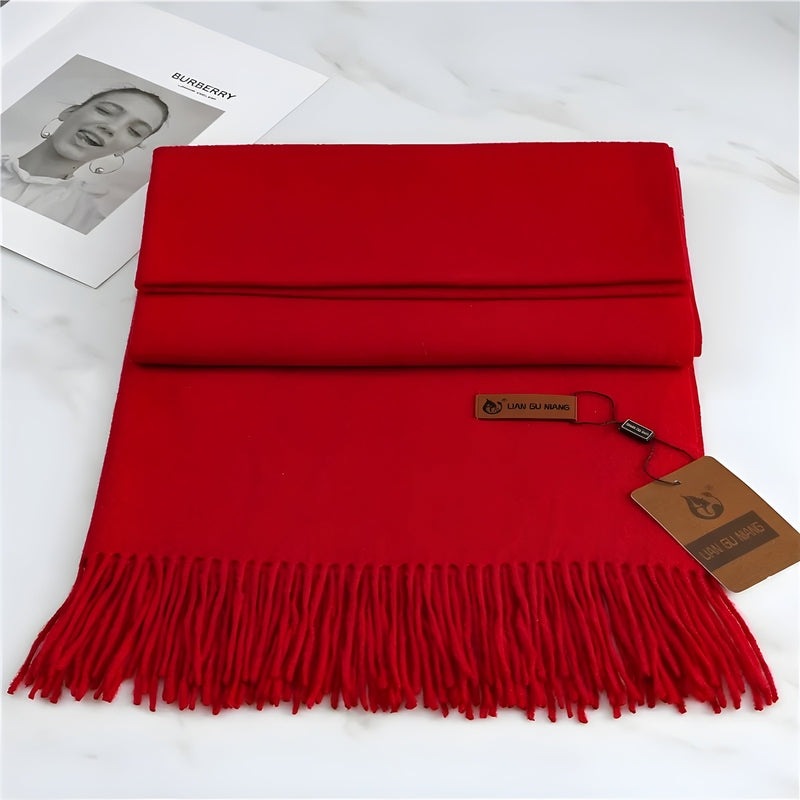 Homezie.de-VLP1022-Homezie Kaschmirschal | 100% reines Kaschmir | Eleganter Winterschal für stilvolle Outfits