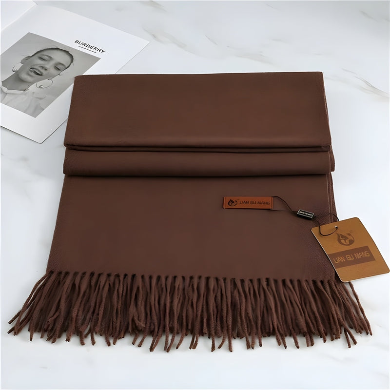 Homezie.de-VLP1022-Homezie Kaschmirschal | 100% reines Kaschmir | Eleganter Winterschal für stilvolle Outfits