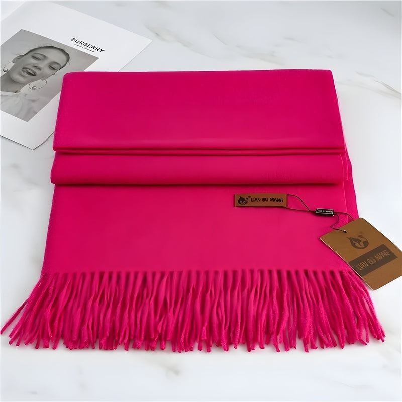 Homezie.de-VLP1022-Homezie Kaschmirschal | 100% reines Kaschmir | Eleganter Winterschal für stilvolle Outfits
