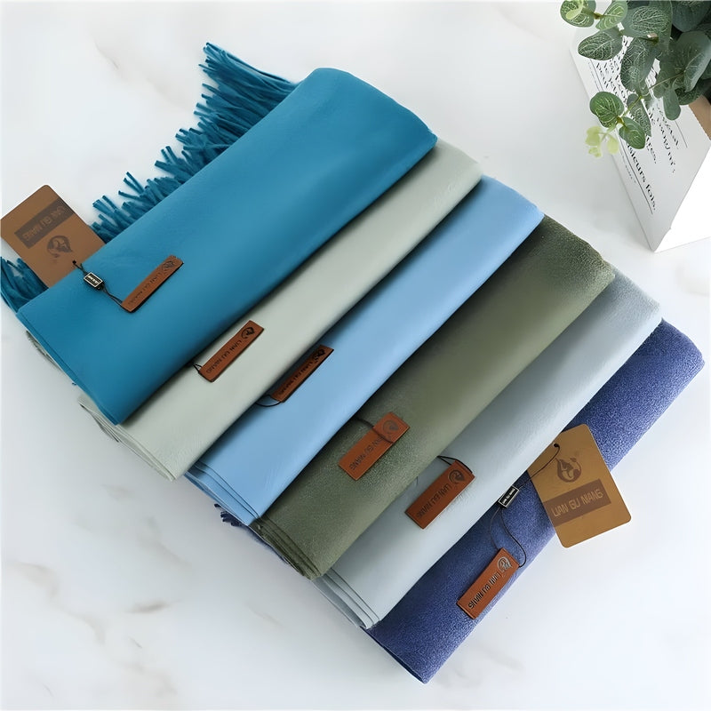Homezie.de-VLP1022-Homezie Kaschmirschal | 100% reines Kaschmir | Eleganter Winterschal für stilvolle Outfits