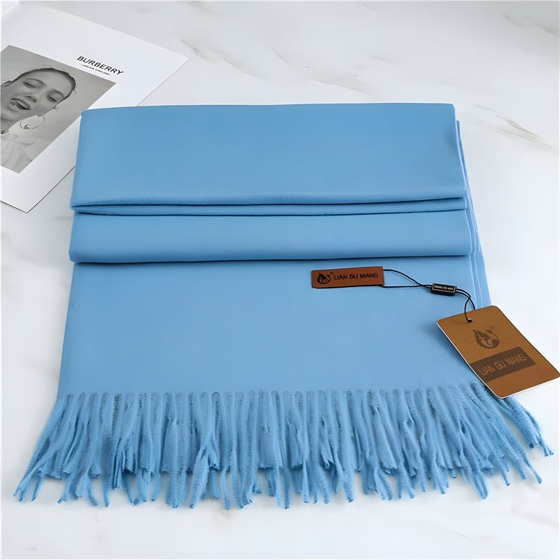 Homezie.de-VLP1022-Homezie Kaschmirschal | 100% reines Kaschmir | Eleganter Winterschal für stilvolle Outfits