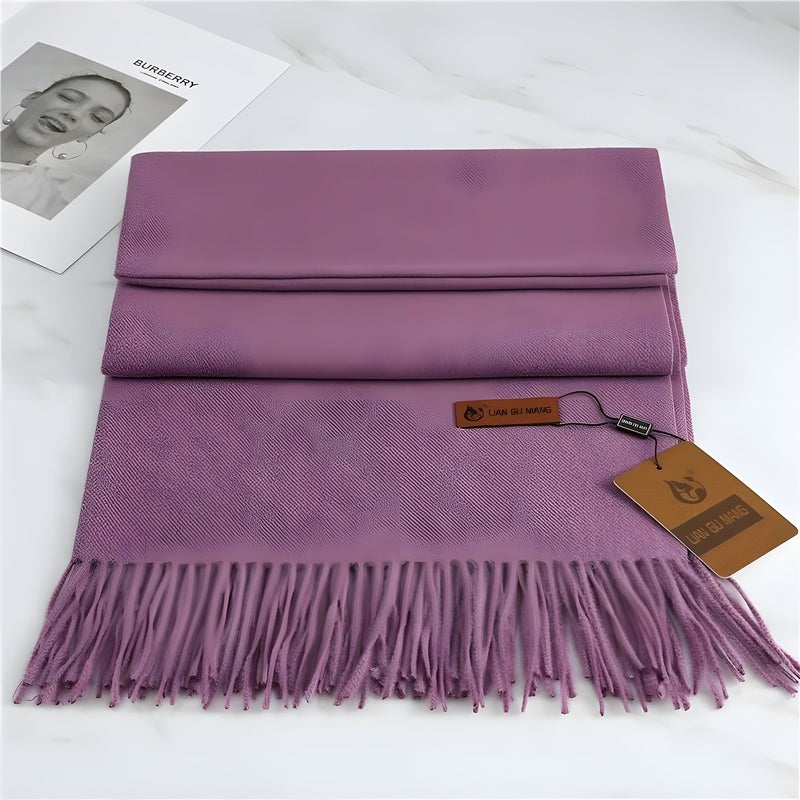 Homezie.de-VLP1022-Homezie Kaschmirschal | 100% reines Kaschmir | Eleganter Winterschal für stilvolle Outfits