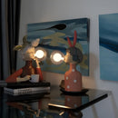 Homezie.de-VLP200-Homezie Tischlampe | USB betrieben | Elegante Deko mit faszinierendem Blasen-Design