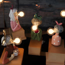 Homezie.de-VLP200-Homezie Tischlampe | USB betrieben | Elegante Deko mit faszinierendem Blasen-Design