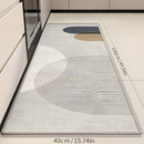 Homezie.de-VLP497-Homezie Küchenmatte | Weich und Schmutzabweisend | Komfortabel für jeden Küchenbereich