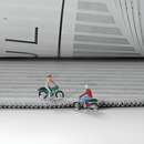 Homezie.de-VLP497-Homezie Küchenmatte | Weich und Schmutzabweisend | Komfortabel für jeden Küchenbereich