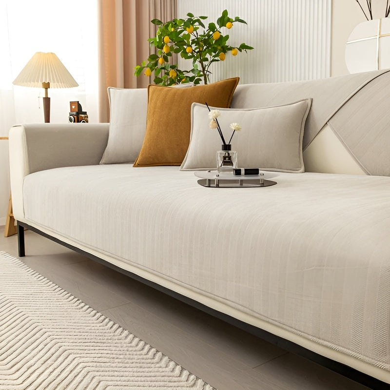 Homezie.de-VLP796-Homezie Sofabezüge | Hochwertiger Chenille-Stoff | Stilvolle Möbelpflege