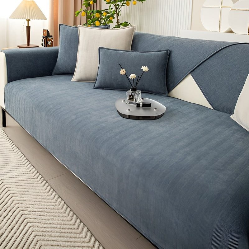 Homezie.de-VLP796-Homezie Sofabezüge | Hochwertiger Chenille-Stoff | Stilvolle Möbelpflege