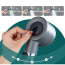Homezie.de-VLP860-Homezie Duschkopf | 3 Strahlarten | Hochdruck Dusche mit Massagefunktion