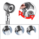 Homezie.de-VLP860-Homezie Duschkopf | 3 Strahlarten | Hochdruck Dusche mit Massagefunktion