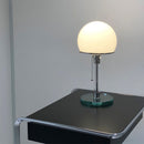 Homezie.de-Wagenfeld Table Lamps-Homezie Tischlampe | Metall und Glas | Dekorative Beleuchtung für Ihr Zuhause