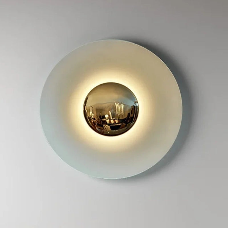 Homezie.de Wall Light Fixtures Homezie LED-Wandlampe | Moderne Runde Form | Stilvolle Raumbeleuchtung