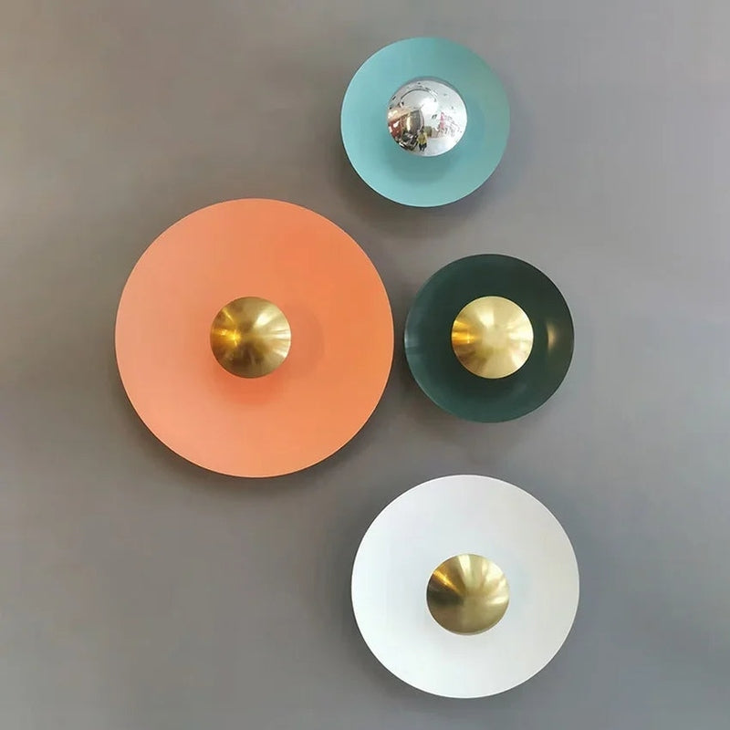 Homezie.de Wall Light Fixtures Homezie LED-Wandlampe | Moderne Runde Form | Stilvolle Raumbeleuchtung