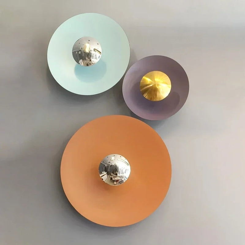 Homezie.de Wall Light Fixtures Homezie LED-Wandlampe | Moderne Runde Form | Stilvolle Raumbeleuchtung