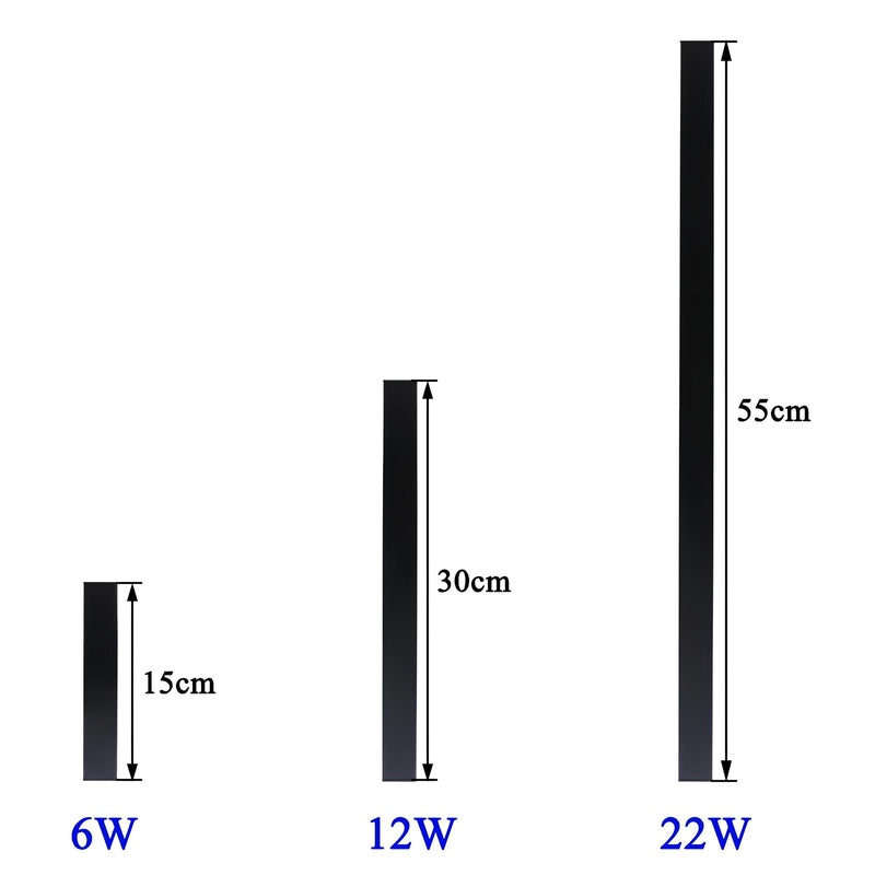 Homezie.de Wall Light Fixtures Homezie LED-Wandleuchte | Energieeffiziente 12W | Stilvolle Innenbeleuchtung