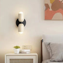 Homezie.de Wall Light Fixtures Homezie Wandleuchte | Energieeffiziente LED mit Doppelkopf aus Edelstahl | Stilvolle Beleuchtung für Wohnräume und Büros