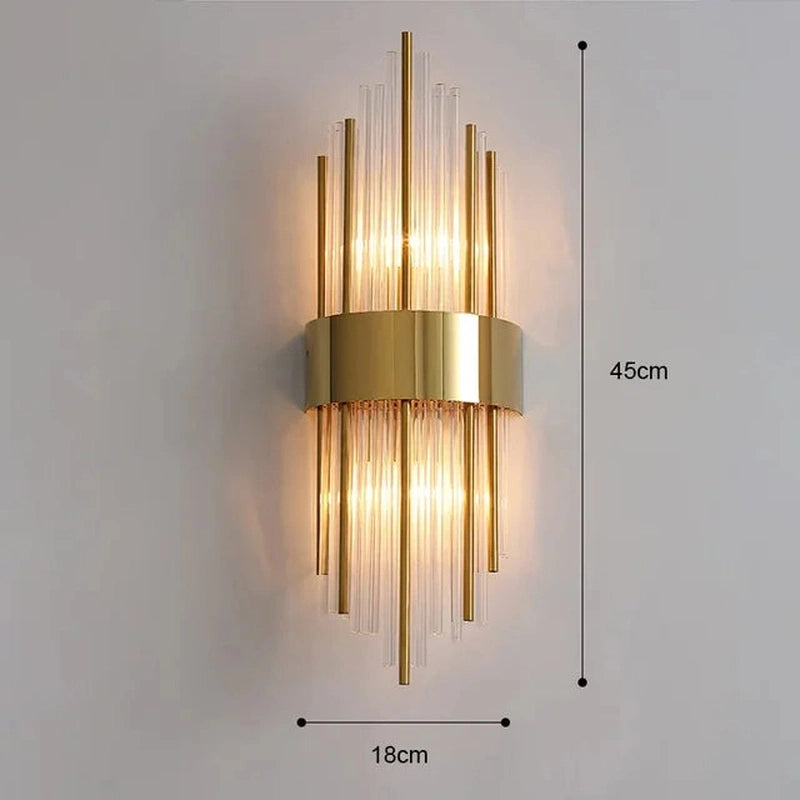 Homezie.de-Wandlampen-Homezie Wandlampe | Luxuriöses Design | Sorgt für eine elegante Atmosphäre