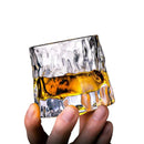 Homezie.de-Whisky Glass-Homezie Whiskyglas | Getexturiertes Wellenmuster | Luxuriöses Trinkerlebnis
