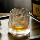 Homezie.de-Whisky Glass-Homezie Whiskyglas | Getexturiertes Wellenmuster | Luxuriöses Trinkerlebnis