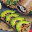 Homezie.de-Zout- en peperstrooiers-Homezie Salz- und Pfeffermühlen | Aus Akazienholz | Für frische Gewürze bei jeder Mahlzeit