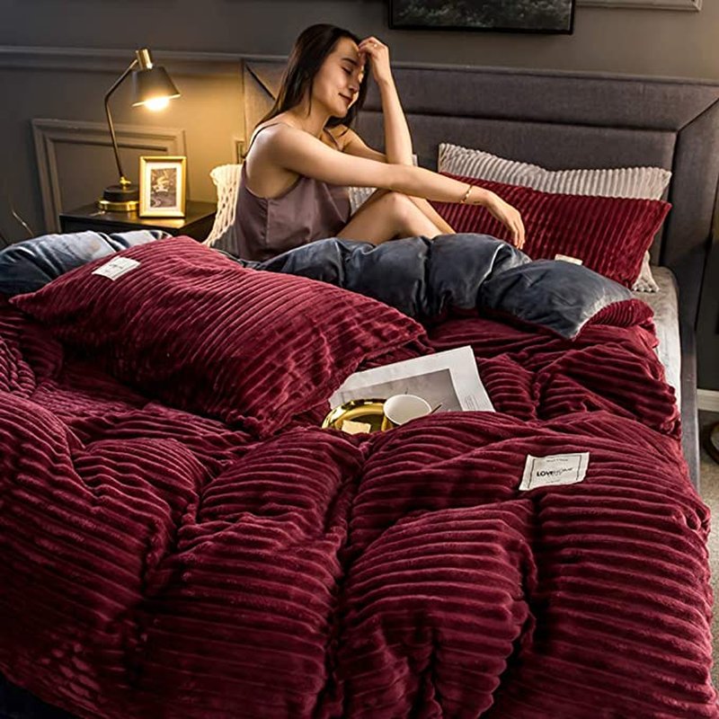 Homezie.de-beddengoed-Homezie Winterdecke | Ultrawarmes Fleece | Ideal für kalte Monate