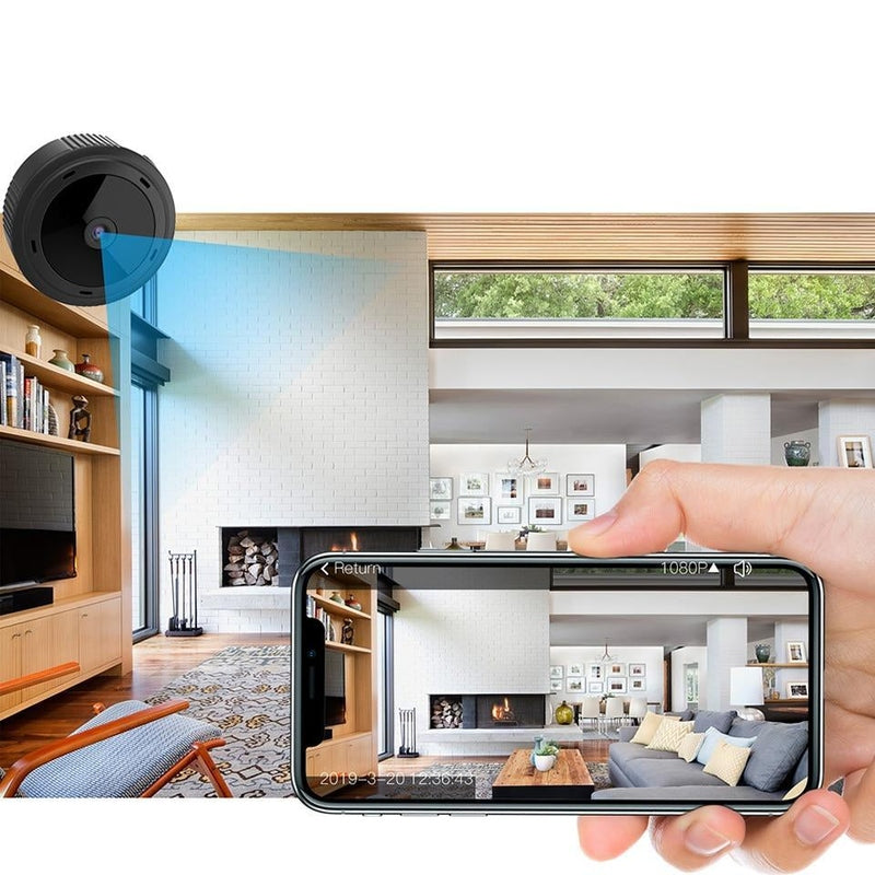Homezie.de-gadgets-Homezie Mini-WiFi-Kamera | 1080P HD | Infrarot-Nachticht | Heim- und Babyüberwachung
