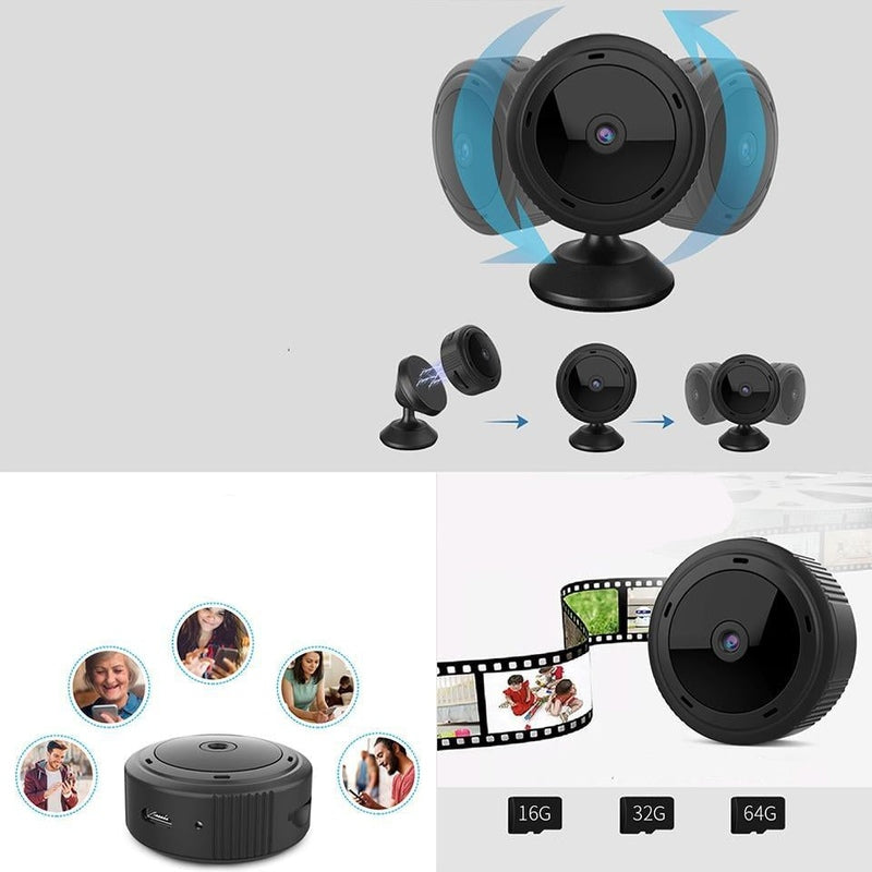 Homezie.de-gadgets-Homezie Mini-WiFi-Kamera | 1080P HD | Infrarot-Nachticht | Heim- und Babyüberwachung