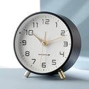 Homezie.de-interieur-Homezie Tischuhr | Modernes skandinavisches Design | Für stilvolle Wohnzimmer und Büros