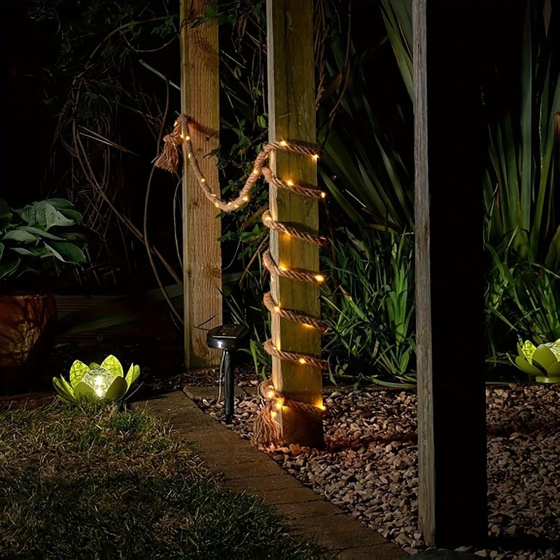 Homezie.de-lighting-Homezie Solar Seil | Solarenergie | Außenbeleuchtung für Garten und Terrasse