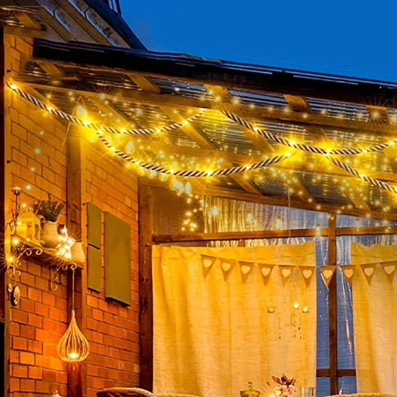 Homezie.de-lighting-Homezie Solar Seil | Solarenergie | Außenbeleuchtung für Garten und Terrasse