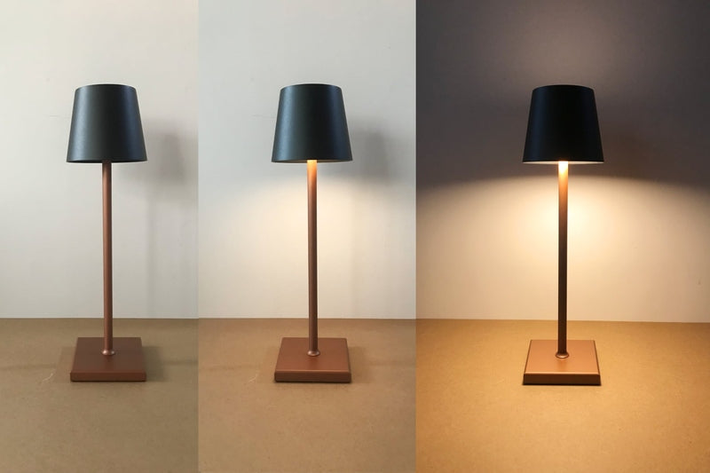 Homezie.de-moku park-Homezie Tragbare Tischlampe | LED-Beleuchtung | Ideal für Innen- und Außenbereich