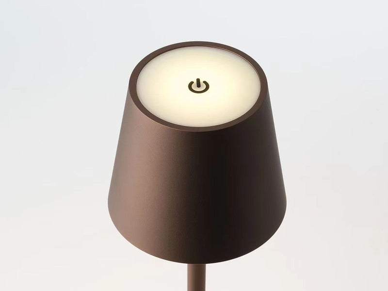 Homezie.de-moku park-Homezie Tragbare Tischlampe | LED-Beleuchtung | Ideal für Innen- und Außenbereich