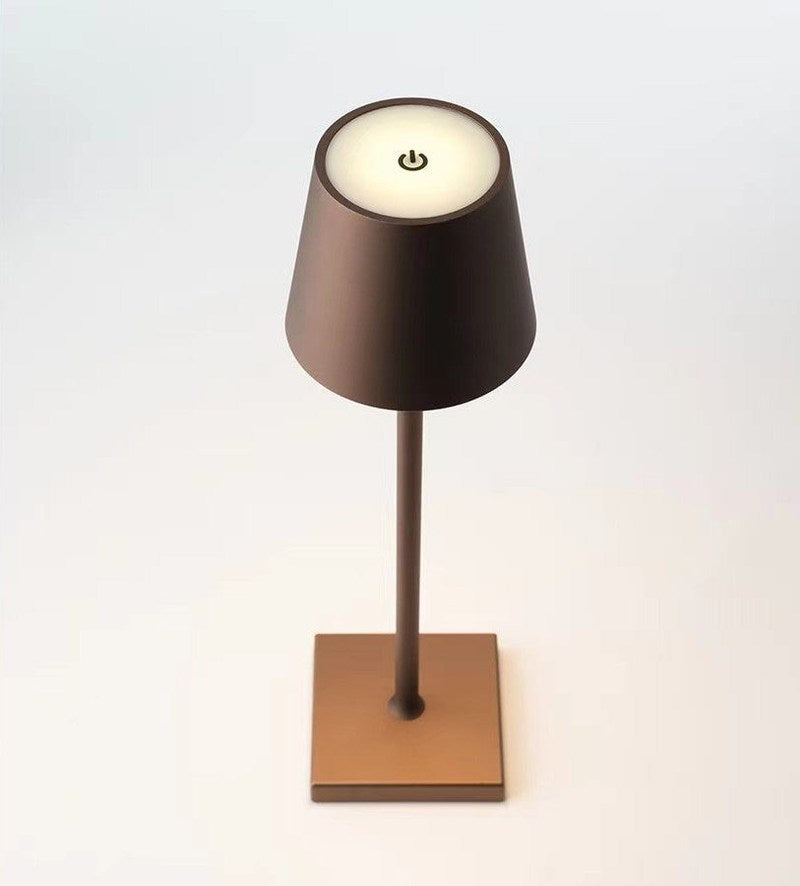 Homezie.de-moku park-Homezie Tragbare Tischlampe | LED-Beleuchtung | Ideal für Innen- und Außenbereich