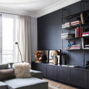 Homezie.de-tafellampen-Homezie Tischlampe | Geometrisches Design aus Metall | Innenbeleuchtung mit LED- und Edison-Lampen