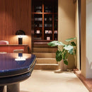 Homezie.de-tafellampen-Homezie Tischlampe | Geometrisches Design aus Metall | Innenbeleuchtung mit LED- und Edison-Lampen