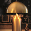 Homezie.de-tafellampen-Homezie Tischlampe | Geometrisches Design aus Metall | Innenbeleuchtung mit LED- und Edison-Lampen