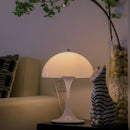 Homezie Tischlampe | Tragbar | Stilvolles Design in Weiß