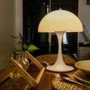 Homezie Tischlampe | Tragbar | Stilvolles Design in Weiß