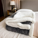Homezie Kuscheldecke | Wendbares Fleecedesign, weiche Oberfläche, 100–200 × 150–230 cm | Für Bett und Sofa