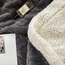 Homezie Kuscheldecke | Wendbares Fleecedesign, weiche Oberfläche, 100–200 × 150–230 cm | Für Bett und Sofa