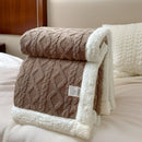 Homezie Kuscheldecke | Wendbares Fleecedesign, weiche Oberfläche, 100–200 × 150–230 cm | Für Bett und Sofa