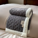 Homezie Kuscheldecke | Wendbares Fleecedesign, weiche Oberfläche, 100–200 × 150–230 cm | Für Bett und Sofa